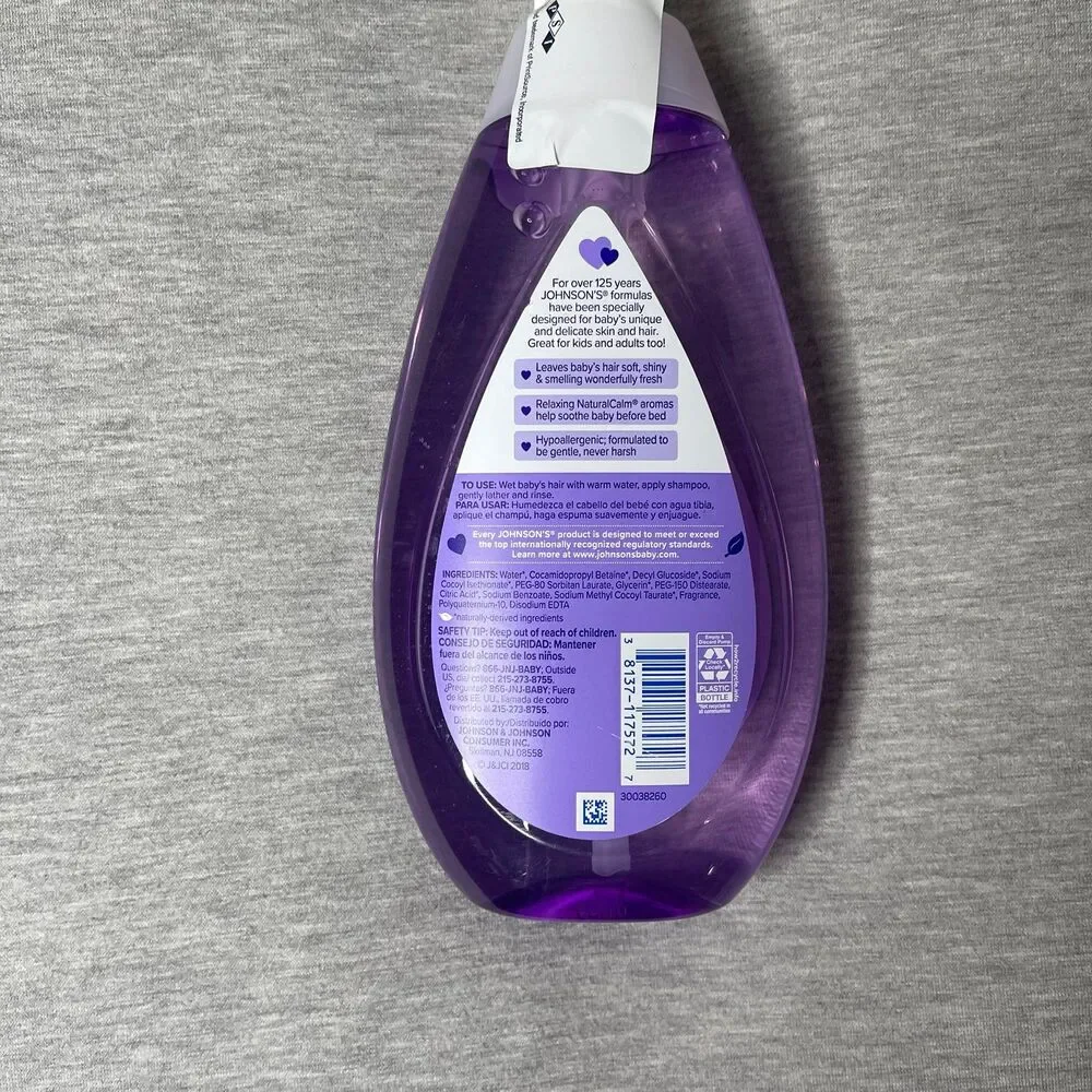 Johnson's Tear-Free Lavender Calming Shampoo